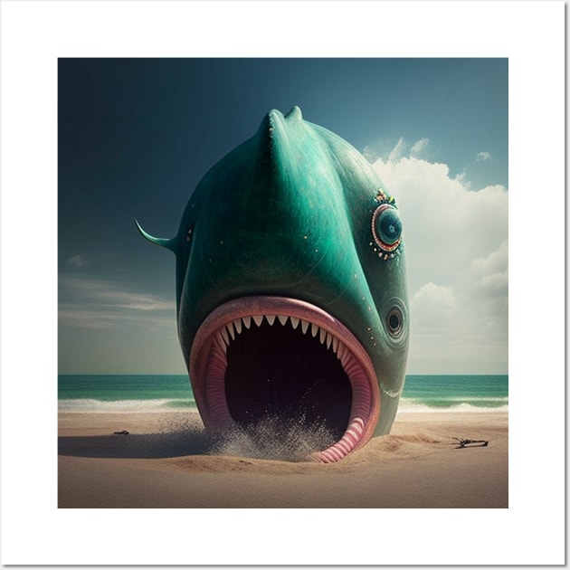 Big mouth shark hoodie best sale